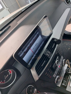 Магнитола для Mercedes-Benz C-класс (W204) 2011-2014 NTG 4.5/4.7 - Radiola RDL-7701 монитор 10,2", Android 13, 8Гб+128Гб, CarPlay, SIM-слот