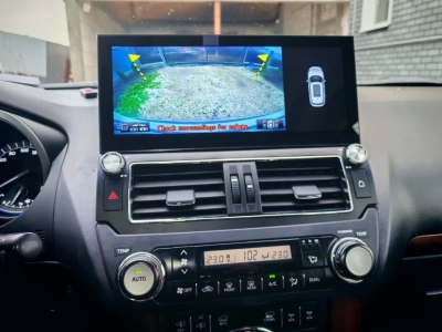 Магнитола для Toyota Land Cruiser Prado 150 2014-2017 - Carmedia KP-T1203FW монитор 12.3" на Android 12, 8Гб+128Гб, CarPlay, 4G SIM-слот