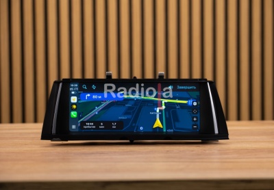 Магнитола андроид для BMW 5 (F10) 2010-2013 CIC - Radiola RDL-6208 L монитор 10.2", Android 13, 8Гб+128Гб, CarPlay, 4G SIM-слот