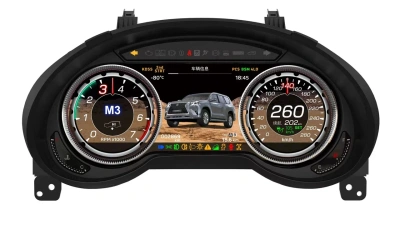 Электронная панель приборов Lexus GX 460 2010-2022 - ZH-L173 с LCD / ЖК 12.3" экраном QLED