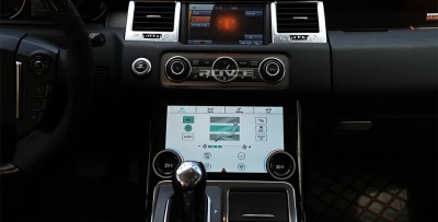 Сенсорная панель климата Range Rover Sport 2009-2013 - Radiola LCD/ЖК экран 10", съёмные боковые планки