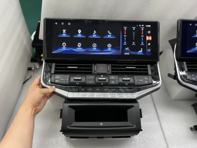 Монитор 16.3" Toyota Land Cruiser 200 2007-2015 (без отдельного экрана климата) - Carmedia KP-T1602 Android 12, 8ГБ+128ГБ, SIM-слот