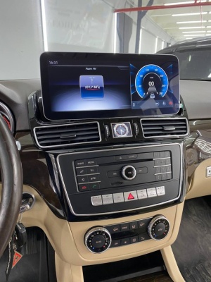 Магнитола для Mercedes-Benz GLE (W166), GLS (X166) 2015-2019 - Radiola RDL-7716 монитор 12.3", Android 13, 8Гб+128Гб, CarPlay, SIM-слот