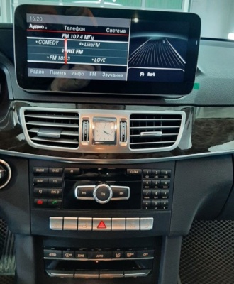 Магнитола для Mercedes-Benz B/C/CLA/CLS/E/GLA/GLK/G-Класс 2013-2016 NTG 4.5/4.7 - Farcar MB1010 монитор 10.25", Android 13, 8Гб+128Гб, CarPlay, SIM-слот