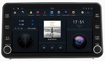 Штатная магнитола для Toyota Corolla E180 2016+ - Carmedia ZF-6008-DSP ("Тесла-Стиль") на Android 9.0, 6-ТУРБО ядер, 4ГБ-64ГБ и встроенным DSP