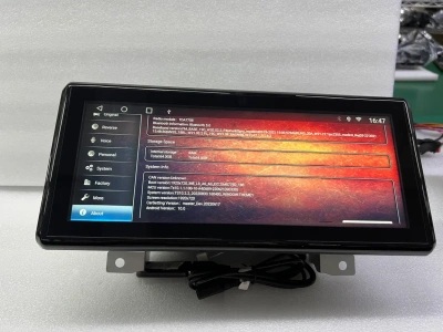 Магнитола андроид для Toyota Land Cruiser 300 (в штате экран климата снизу) - Carmedia ZH-T1210L монитор 12.3", Android 12, 8+128Гб, CarPlay, SIM-слот