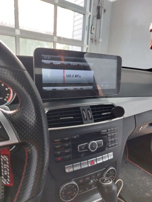 Магнитола для Mercedes-Benz C-класс (W204) 2011-2014 NTG 4.5/4.7 - Radiola RDL-7701 монитор 10,2", Android 13, 8Гб+128Гб, CarPlay, SIM-слот