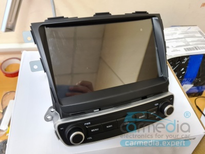 Магнитола для KIA Sorento 2012-2016 (климат на большом экране ГУ) - Carmedia KR-9275-S10 Android 10, ТОП Процессор, 4ГБ-64ГБ, SIM-слот