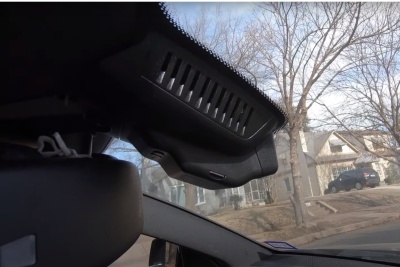 Штатный видеорегистратор для Mercedes E-Class W212 и C-Class W204 с датчиком дождя RedPower DVR-MBE3-G черный