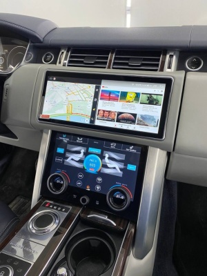 Сенсорная панель климата Range Rover 4 2012-2017 - Radiola LCD/ЖК экран 10" без отверстия под CD