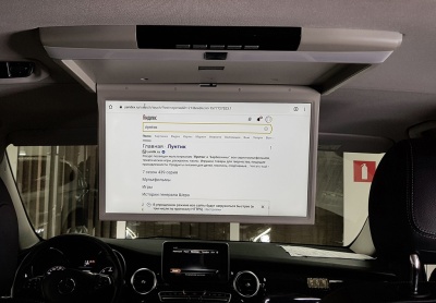 Потолочный Смарт ТВ 17,3" ERGO ER17AND (1920x1080, Android), серый