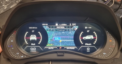 Электронная панель приборов для Infiniti QX80 / QX56 2010-2019 - Carmedia ZH-HL122 с LCD / ЖК 12.3" экраном QLED