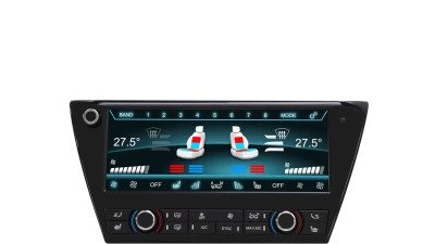 Сенсорная панель климата BMW X1 F48 2016-2022 - Carmedia ZF-5008 c LCD (ЖК) экраном 8.8"