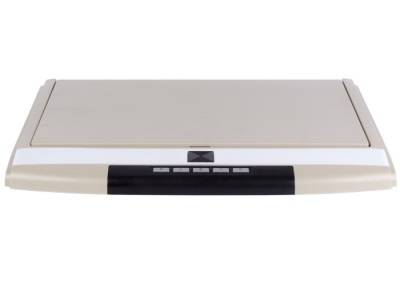 Автомобильный потолочный монитор 17.3" со встроенным медиаплеером ERGO ER17S (FullHD 1920x1080) бежевый