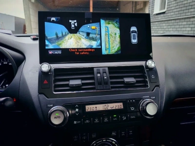 Магнитола для Toyota Land Cruiser Prado 150 2014-2017 - Carmedia KP-T1203FW монитор 12.3" на Android 12, 8Гб+128Гб, CarPlay, 4G SIM-слот