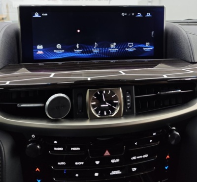 Магнитола андроид для Lexus LX570 2016+ и LX450d - Монитор 12.3", Android 13, 8Гб+128Гб, CarPlay, 4G SIM-слот