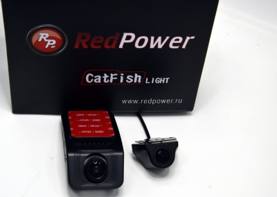 Двухканальный видеорегистратор RedPower CatFish Light 6290