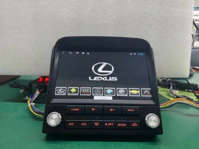 Магнитола для Toyota Land Cruiser 100, Lexus LX470 1998-2002 - Carmedia KP-T1207 на Android 10, SIM-слот, 4Гб-64Гб