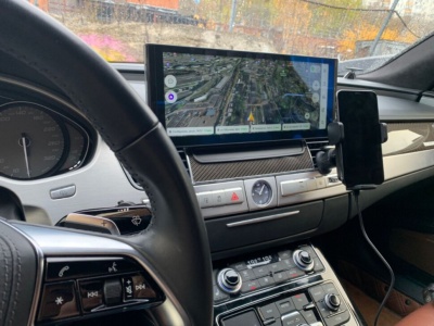 Магнитола Audi A8 2010-2017 - Radiola RDL-1284 монитор 12.3" на Android 14, 8ГБ+128ГБ, Carplay, SIM-слот