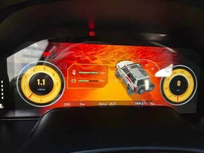 Электронная панель приборов Nissan Patrol Y61 1997-2010 - ZH-HL155 с LCD / ЖК 12.3" экраном QLED