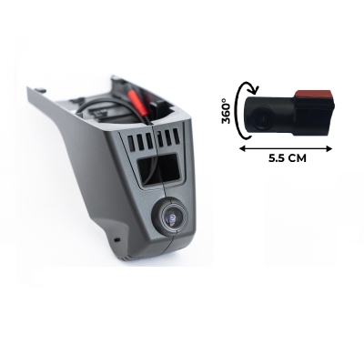 Двухканальный видеорегистратор для BMW с ассистентом ближнего-дальнего света (2011+) RedPower DVR-BMW10-G DUAL 