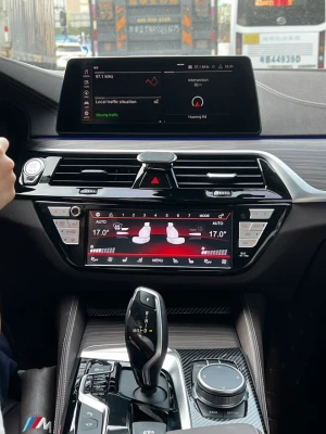 Сенсорная панель климата BMW X4 2017-2023 / Х3 2018-2021 / 5 серия 2018-2022 / 6 серия 2017-2021 - Carmedia ZF-2025 c LCD (ЖК) экраном 8.8"