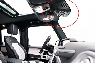 Штатный двухканальный видеорегистратор для Mercedes G-класс (2018-2023) RedPower DVR-MBG4-G DUAL (черный) 