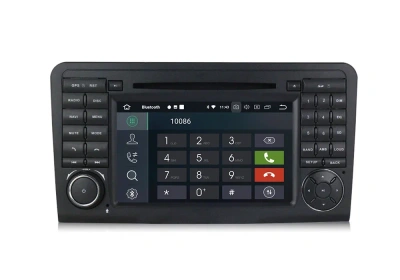 Штатная магнитола для Mercedes-Benz GL X164 2005-2012 Carmedia XN-7008 на Android 10, до 8-ЯДЕР, до 4ГБ-64ГБ памяти и встроенным DSP