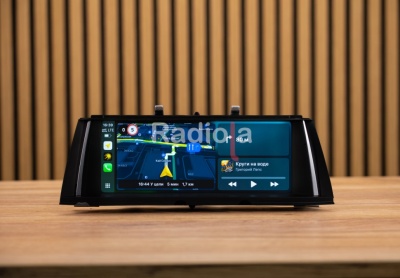 Магнитола андроид дял BMW 5 (F10) 2013-2016 NBT - Radiola RDL-6218 L монитор 10.2", Android 13, 8Гб+128Гб, CarPlay, 4G SIM-слот