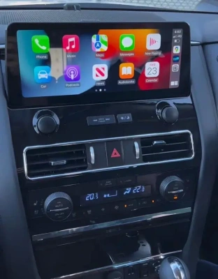 Монитор андроид для Nissan Patrol Y62, Infiniti QX56/QX80 2010-2019 (поддержка усилителя Bose, штатного 360 и мониторов) - Carmedia PH-N1210 на Android 10, 6Гб+128Гб, 4G SIM-слот, CarPlay