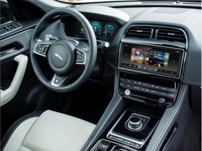 Магнитола android для Jaguar XE 2015-2018, F-Pace 2016-2019 (штатный экран 10") - Radiola RDL-1660-High монитор 10.25" на Android 13, 8Гб+128Гб, CarPlay, 4G SIM-слот