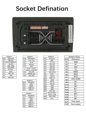 Магнитола андроид универсальная RedPower 800 (SMART) 4/64 Гб 10 дюймов экран