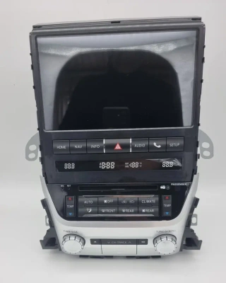 Магнитола для Toyota Land Cruiser 200 2016-2021 (без отдельного экрана климата) - Carmedia ZH-T1001 дисплей 10.1" на Android 10, 8Гб+128Гб, CarPlay, SIM-слот