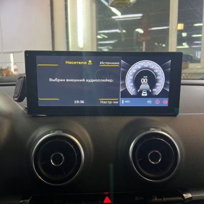Магнитола Audi A3 2013-2020 - Radiola RDL-8503 монитор 10" на Android 14, 8ГБ+128ГБ, Carplay, SIM-слот