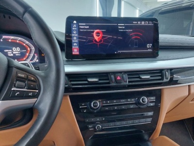 Магнитола BMW X5 (F15), X6 (F16) 2014-2017 NBT - Farcar BMW2002 монитор 12.3", Android 13, 8Гб+128Гб, CarPlay, 4G SIM-слот