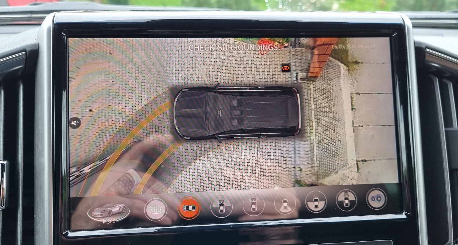 Система кругового обзора 360 для Mercedes Benz с регистратором 