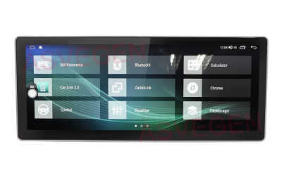 Магнитола для Range Rover 2005-2012 - Carmedia NH-R1220 монитор 12.3", Android 10, 6Гб+128Гб, CarPlay, 4G SIM-слот