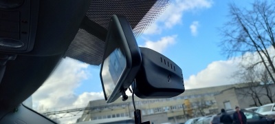 Штатный двухканальный видеорегистратор  для Volkswagen и Skoda без датчика дождя RedPower DVR-VAG4-G DUAL