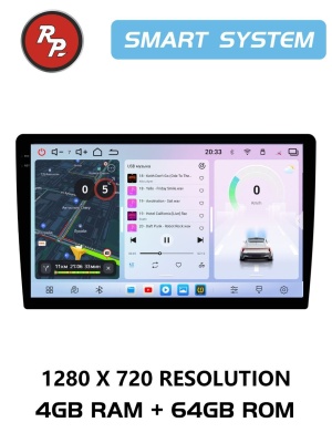 Магнитола андроид универсальная RedPower 800 (SMART) 4/64 Гб 10 дюймов экран