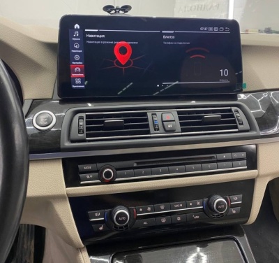 Магнитола android для BMW 5 (F10) 2010-2013 CIC - Farcar BMW2013 монитор 12.3", Android 13, 8Гб+128Гб, CarPlay, 4G SIM-слот