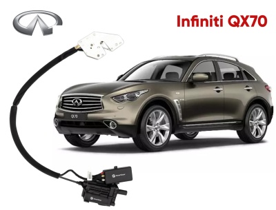 Автомобильный доводчик дверей для Infiniti FX/QX80/QX60/QX70/QX50/Q70, Nissan Murano / Авиационный алюминий / Сделано в России