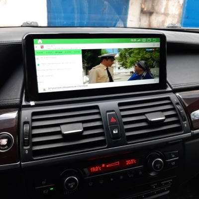 Магнитола для BMW X5 (E70), X6 (E71) 2006-2010 CСC - Radiola RDL-6215 монитор 10.25", Android 13, 8Гб+128Гб, CarPlay, 4G SIM-слот