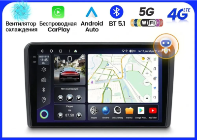 Штатная магнитола android для Toyota Land Cruiser 100 2002-2007 - Mekede M6 Pro Plus - Qled 2K, Android 12, ТОП процессор, 8/256, CarPlay, 4G/LTE-SIM