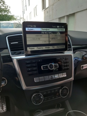 Магнитола для Mercedes-Benz ML (W166), GL (X166) 2011-2015 NTG 4.5/4.7 - Radiola RDL-7702 монитор 9", Android 13, 8Гб+128Гб, CarPlay, SIM-слот