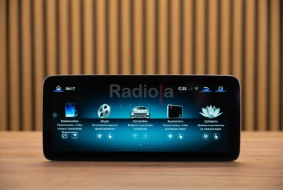 Магнитола для Mercedes-Benz C/E/GLK-Класс 2008-2013 NTG 4.0 - Radiola RDL-7710 L монитор 12.3", Android 13, 8Гб+128ГБ, CarPlay, SIM-слот