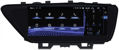 Навигационный блок Radiola RDL-LEX-ES для подключения к заводскому монитору Lexus ES 2015-2017 на Android 12, 8-ЯДЕР 