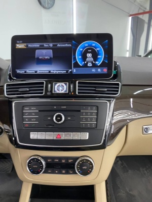 Магнитола для Mercedes-Benz GLE (W166), GLS (X166) 2015-2019 - Radiola RDL-7716 монитор 12.3", Android 13, 8Гб+128Гб, CarPlay, SIM-слот