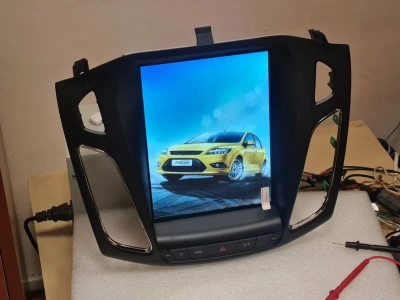 Магнитола для Ford Focus 3 2011-2019+ - Carmedia ZF-1003-Q6 ("Тесла-Стиль") Android 11, 8ГБ+128ГБ, SIM-слот