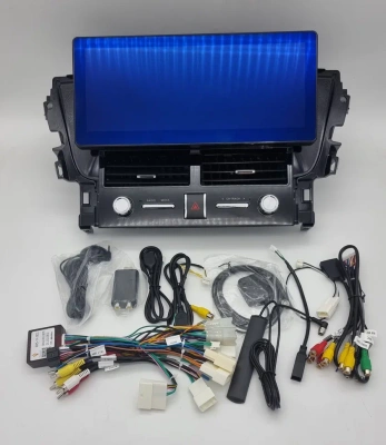 Магнитола андроид для Toyota Alphard H30, Vellfire 2 2015-2023 (комплектация с усилителем JBL) - Carmedia KP-T1213 ("Лексус-Стиль") Android 10, 6ГБ+128ГБ, SIM-слот