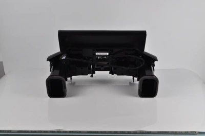 Магнитола c панелью климата и рестайлинг 2016+ панелями для Toyota Land Cruiser 200 2008-2015 - Carmedia DAFT-2769TS монитор 12.3" в стиле "Лексус", Android 10, 6Гб+128Гб, CarPlay, 4G SIM-слот